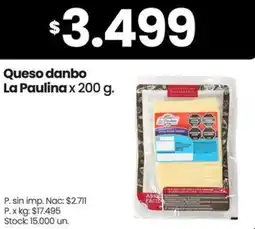 Changomas La paulina queso danbo oferta