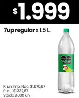 Changomas 7up regular oferta
