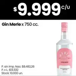 Changomas Merle gin oferta