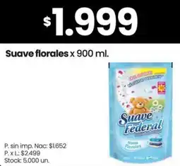 Changomas Suave florales oferta