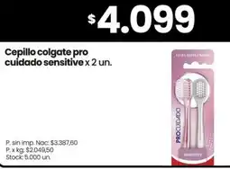 Changomas Colgate pro cepillo cuidado sensitive oferta