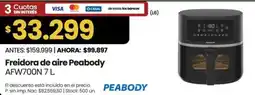 Changomas Peabody freidora de aire peabody oferta