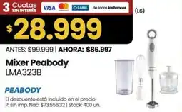 Changomas Peabody mixer LMA323B oferta