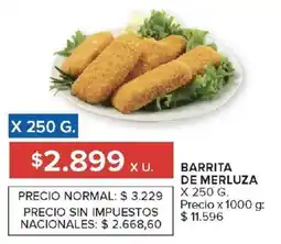Carrefour Barrita de merluza oferta