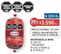 Carrefour Paladini mortadela mini oferta