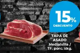 Supermayorista Vital Tapa de asado medialvilla/ tf. porc oferta