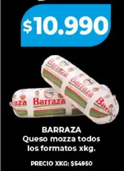 Supermayorista Vital Barraza queso mozza todos los formatos oferta