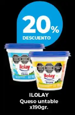 Supermayorista Vital Ilolay queso untable oferta