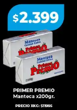 Supermayorista Vital Primer premio manteca oferta