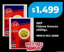 Supermayorista Vital S&P fideos frescos oferta