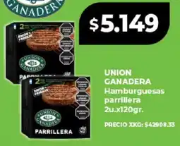 Supermayorista Vital Union ganadera hamburguesas parrillera oferta
