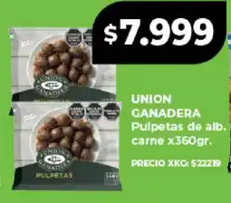 Supermayorista Vital Union ganadera pulpetas de alb. carne oferta