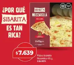 Supermayorista Vital Sibarita mozzarella pizza a la piedra oferta