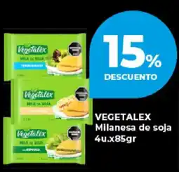 Supermayorista Vital Vegetalex milanesa de soja oferta