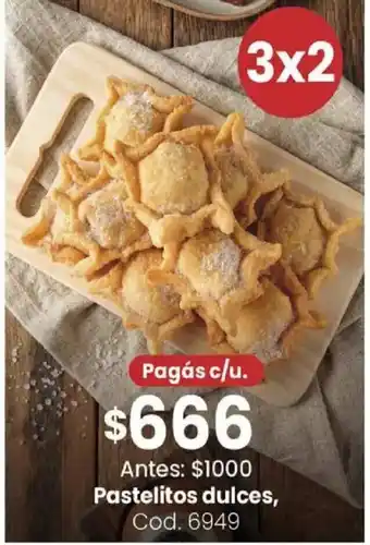 Pastelitos dulces