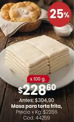 Coto Masa para torta frita oferta