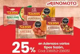 Coto Sazon en aderezos varios tipos oferta