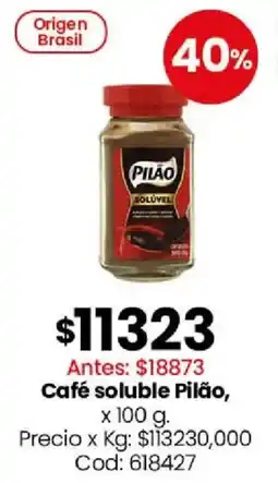 Coto Pilão café soluble oferta