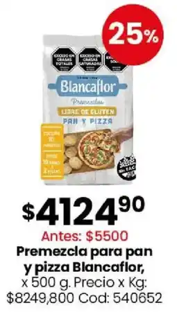 Coto Blancaflor premezcla para pan y pizza oferta