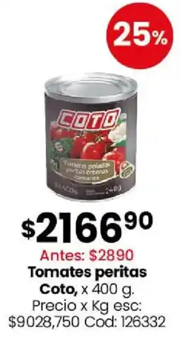 Coto Coto tomates peritas oferta