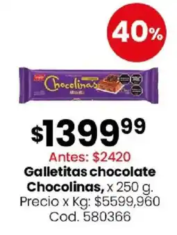 Coto Chocolinas galletitas chocolate oferta