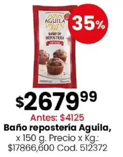 Coto Aguila baño repostería oferta