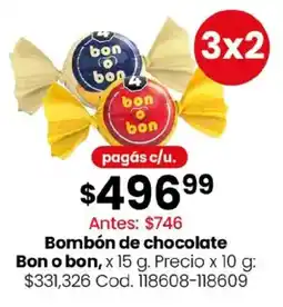 Coto Bon o bon bombón de chocolate oferta