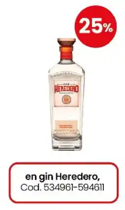 Coto Heredero en gin oferta