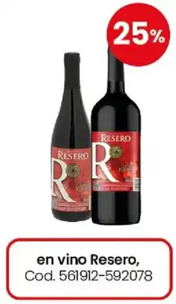 Coto Resero en vino oferta