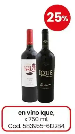 Coto Ique en vino oferta