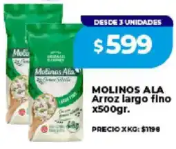 Supermayorista Vital Molinos ala arroz largo fino oferta