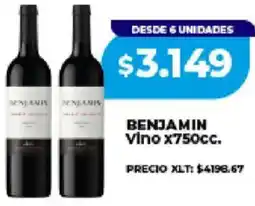 Supermayorista Vital Benjamin vino oferta