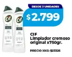 Supermayorista Vital Cif limpiador cremoso original oferta