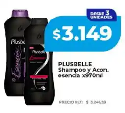 Supermayorista Vital Plusbelle shampoo y acon. esencia oferta