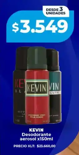 Supermayorista Vital Kevin desodorante aerosol oferta
