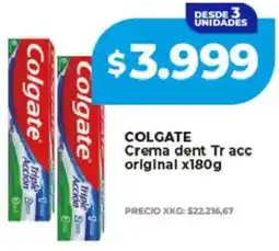 Supermayorista Vital Colgate crema dent tr acc original oferta