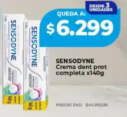 Supermayorista Vital Sensodyne crema dent prot completa oferta