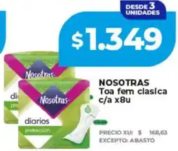 Supermayorista Vital Nosotras toa fem clasica oferta