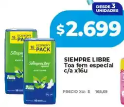 Supermayorista Vital Siempre libre toa fem especial oferta