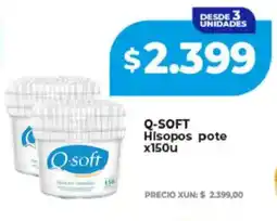 Supermayorista Vital Q-soft hisopos pote oferta