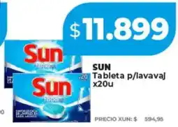 Supermayorista Vital Sun tableta p/lavavaj oferta