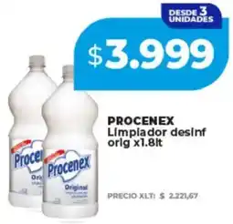 Supermayorista Vital Procenex limpiador desinf orig oferta