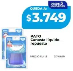Supermayorista Vital Pato canasta liquido repuesto oferta