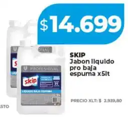 Supermayorista Vital Skip jabon liquido pro baja espuma oferta