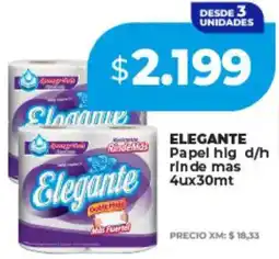 Supermayorista Vital Elegante papel hig d/h rin de mas oferta