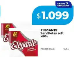 Supermayorista Vital Elegante servilletas soft oferta