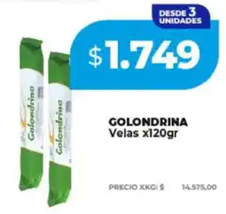 Supermayorista Vital Golondrina velas oferta