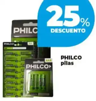 Supermayorista Vital Philco pilas AAA oferta