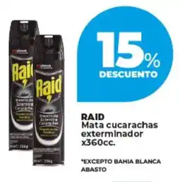 Supermayorista Vital Raid mata cucarachas exterminador oferta