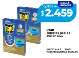 Supermayorista Vital Raid tabletas rápida acción oferta